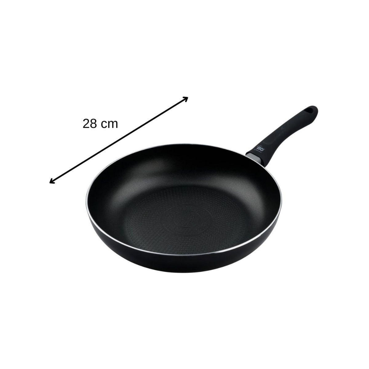 ELO Poêle à frire 28 cm avec couvercle en verre Elo Smart Life