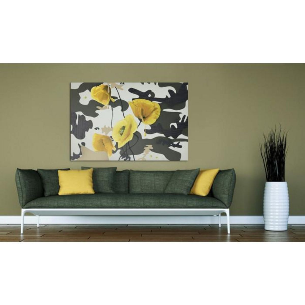 Paris Prix Tableau Imprimé  Coquelicots Peints