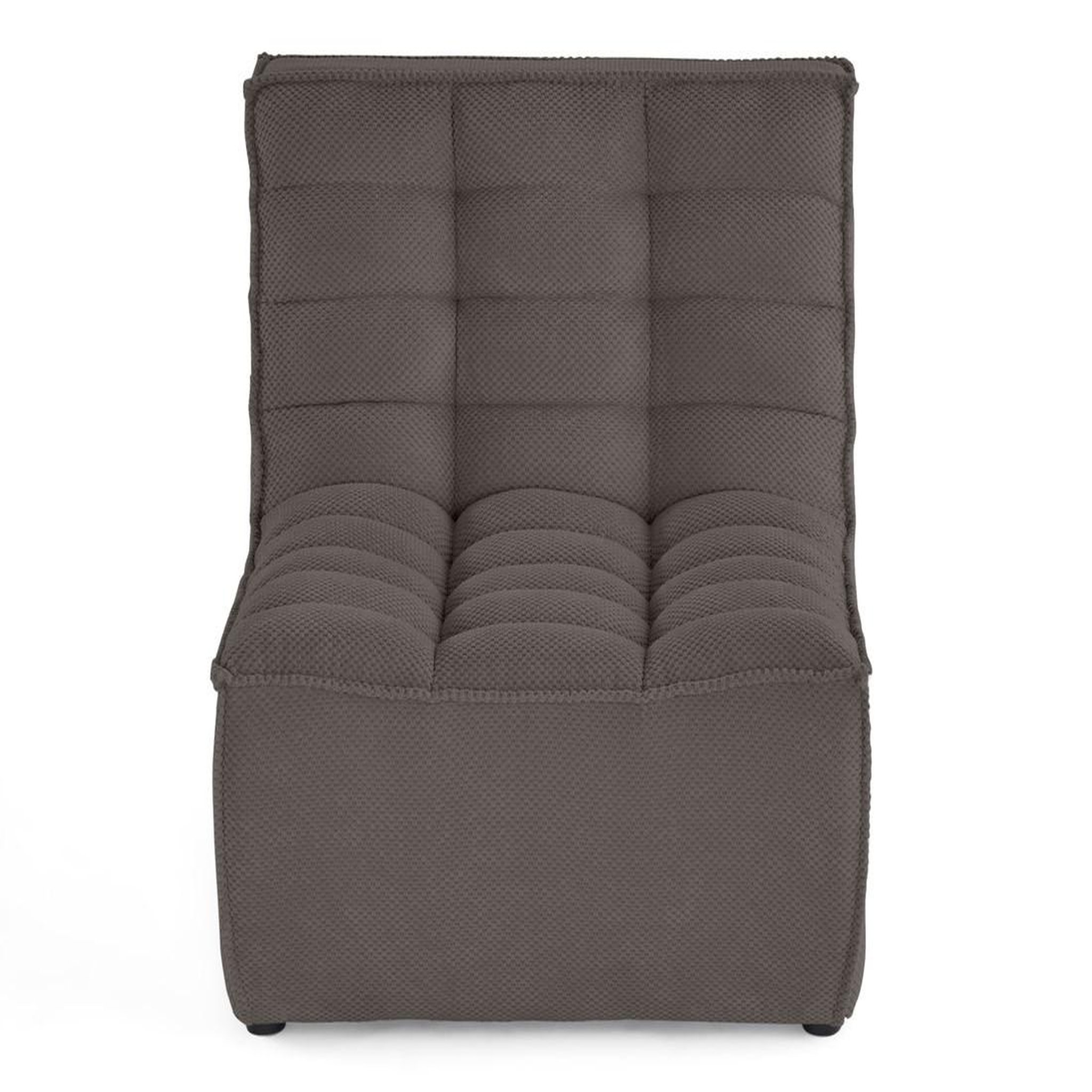 Voir la diapositive 6 : LISA DESIGN Ellie - fauteuil en velours texturé