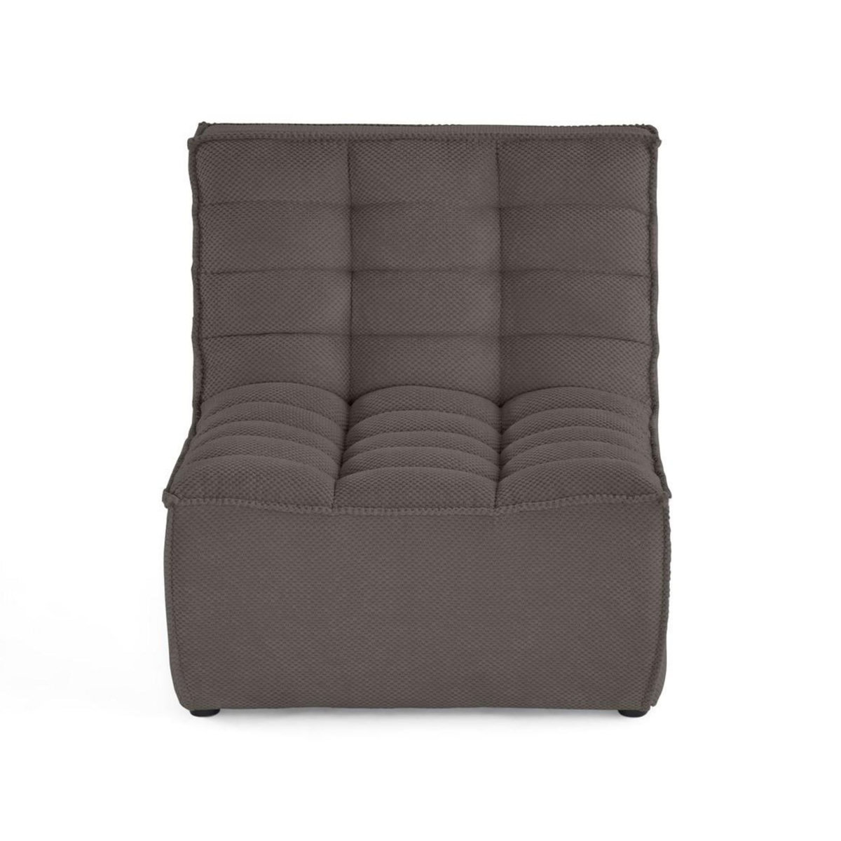 LISA DESIGN Ellie - fauteuil en velours texturé