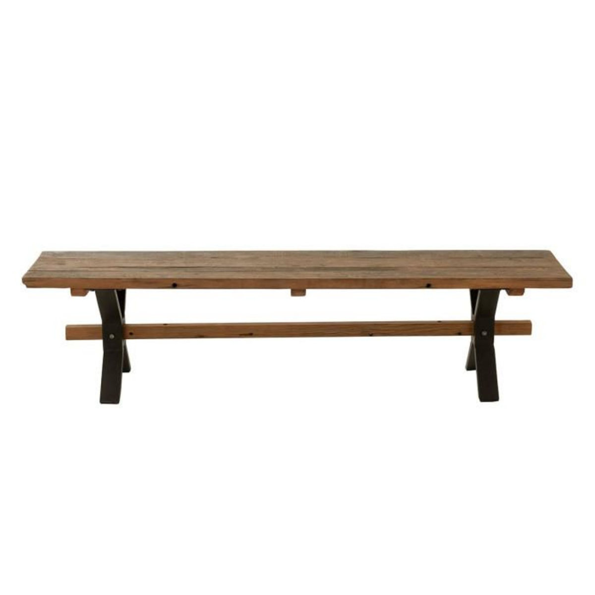 Paris Prix Banc en Bois Vieilli  Fannie  180cm Marron