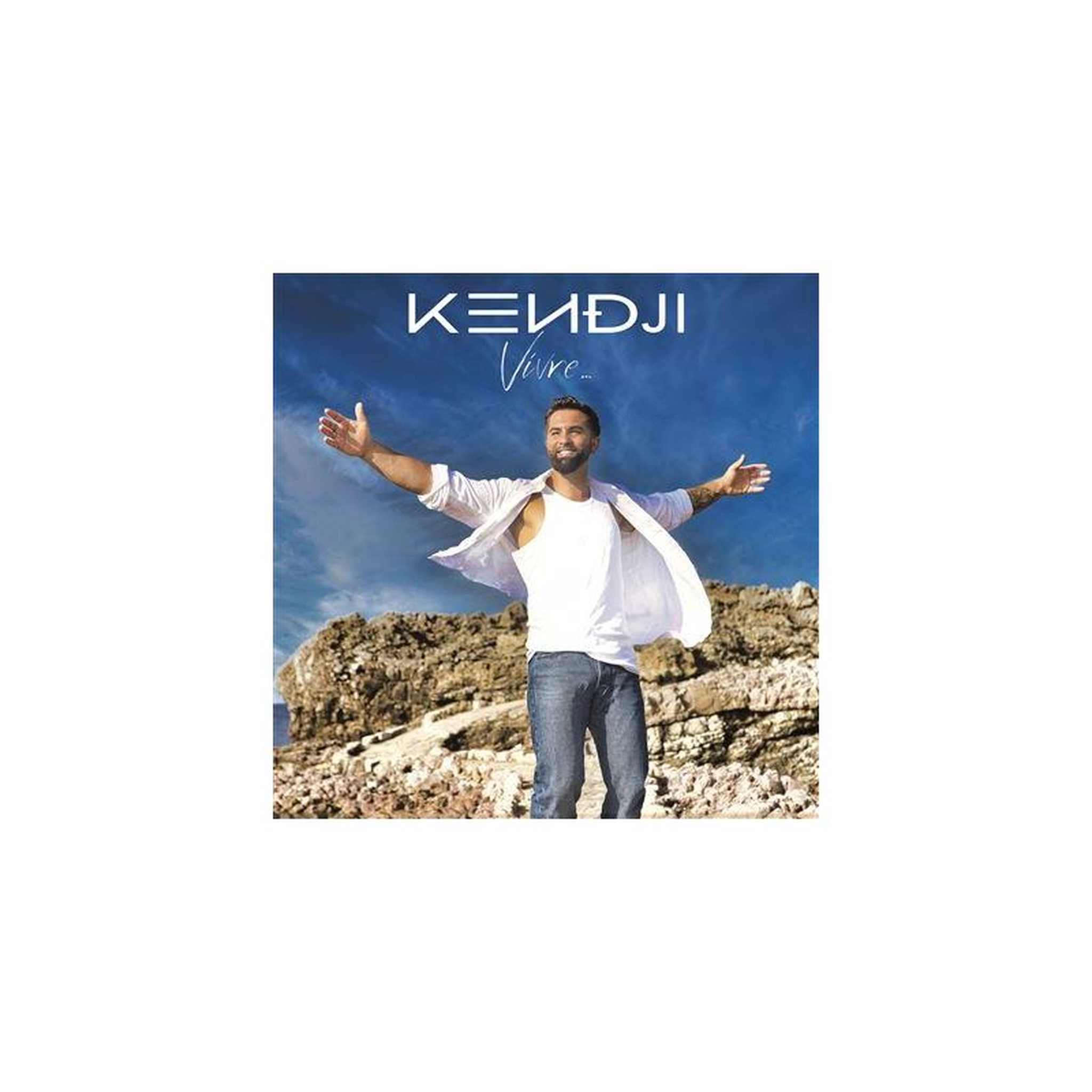 Vinyle lp pop kendji girac « vivre » - 1 disque, 12 titres