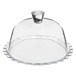SECRET DE GOURMET Présentoir à Gâteaux Design  Lara  26cm Transparent