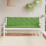 Voir la diapositive 3 : VIDAXL Coussins de banc de jardin lot de 2 vert melange tissu