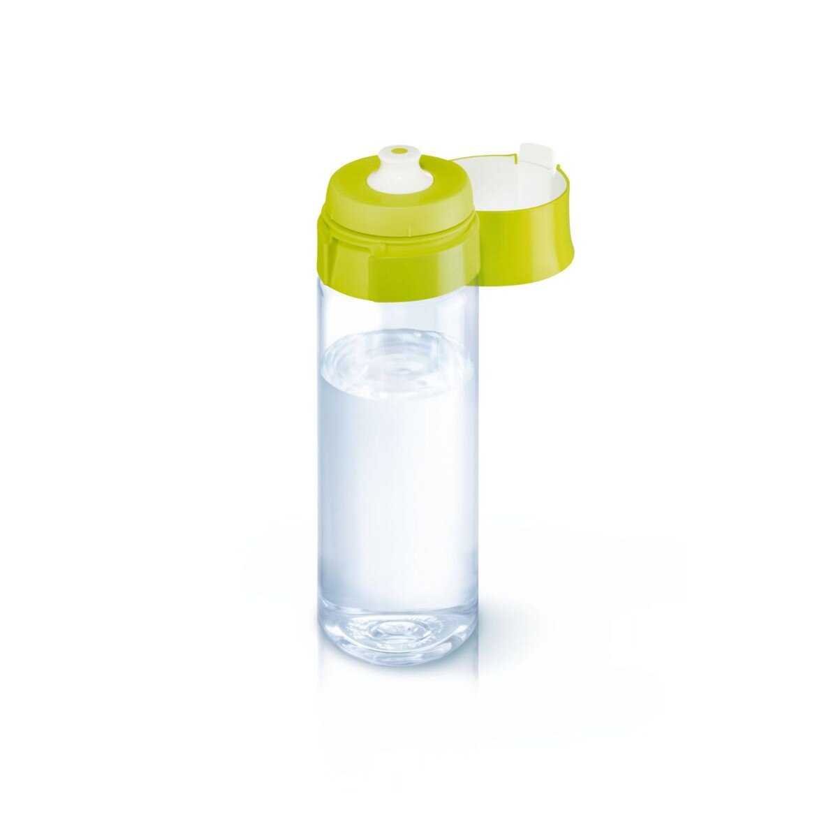 BRITA Gourde filtrante transparente verte +  1 filtre MicroDisc inclus         