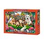 Voir la diapositive 2 : Castorland Puzzle 1000 pièces : Les animaux au parc