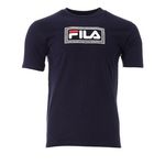 FILA T shirt  Homme Fila Build. Coloris disponibles : Noir