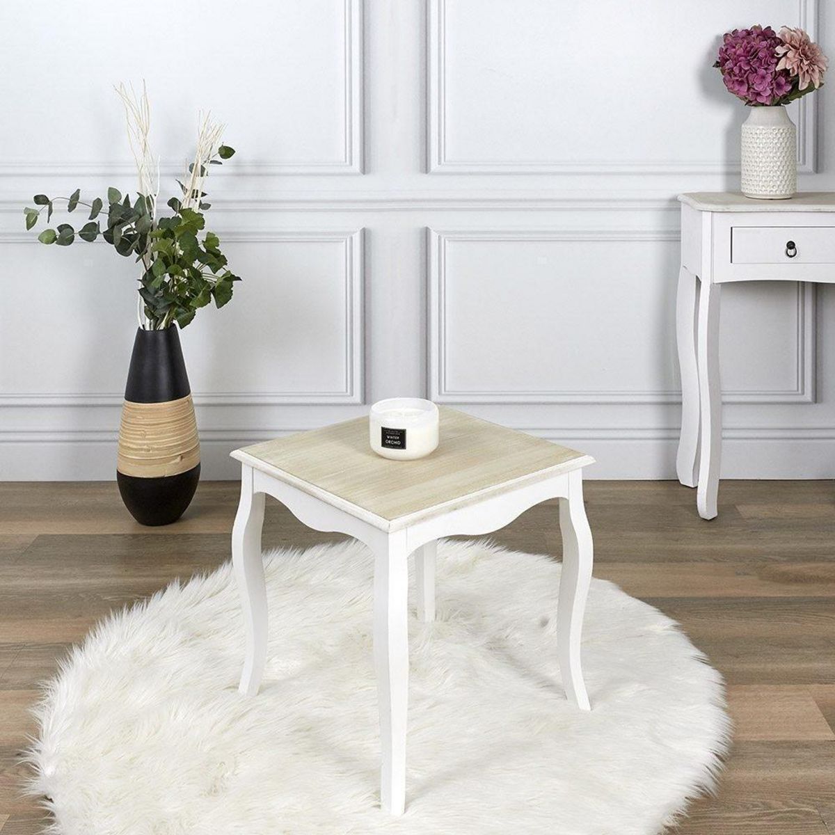 The Home Deco Factory Table d'appoint Victoria