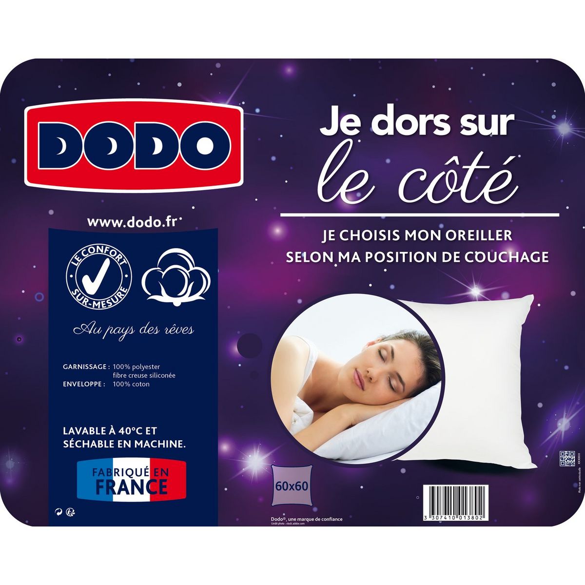 DODO Oreiller DODO ferme en coton 