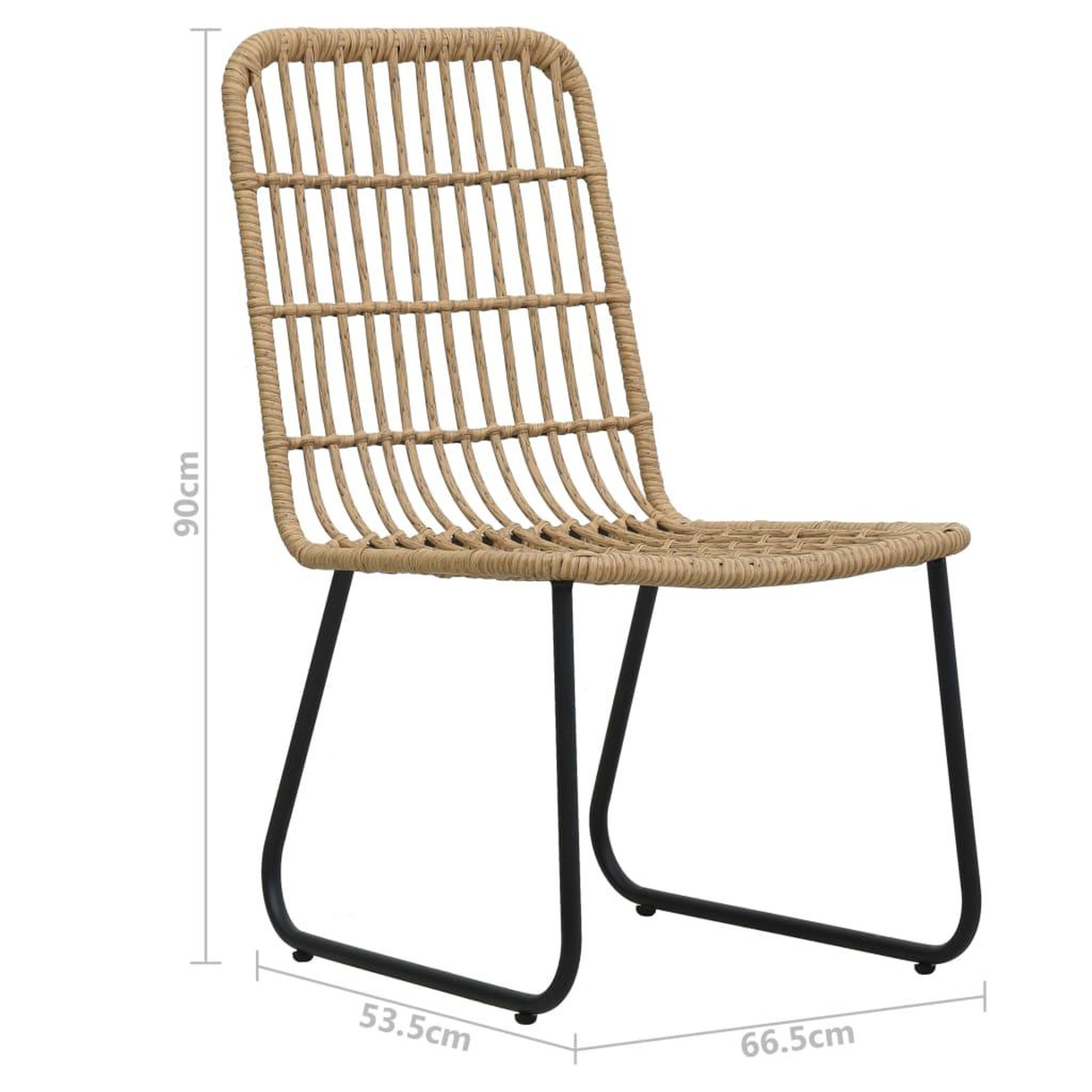 Voir la diapositive 6 : VIDAXL Ensemble a manger d'exterieur 5 pcs resine tressee et verre