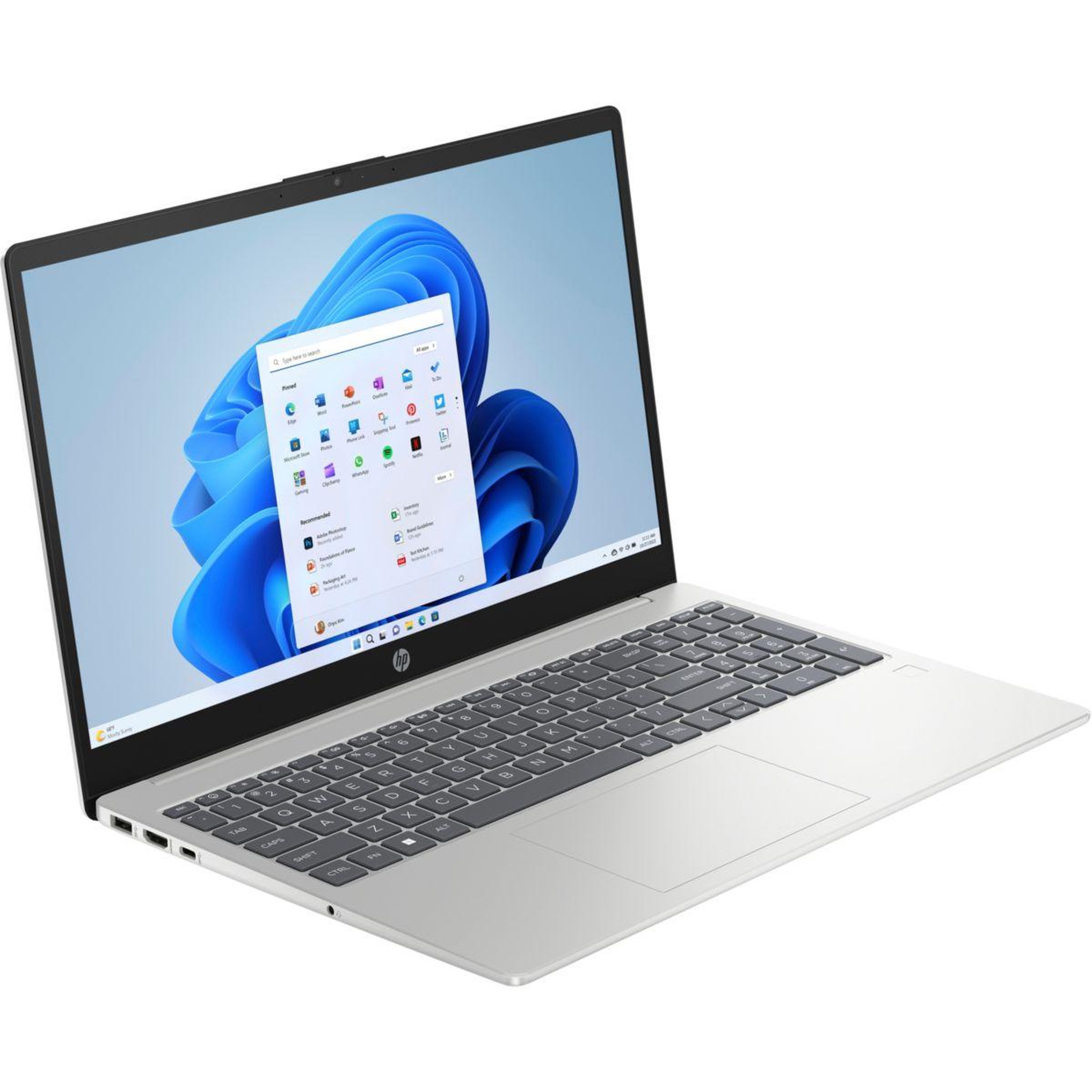 Voir la diapositive 2 : HP Ordinateur portable laptop 15-fc1001nf 15,6  amd ryzen 5 7520u 16 go ram lpddr5 ssd 512 go