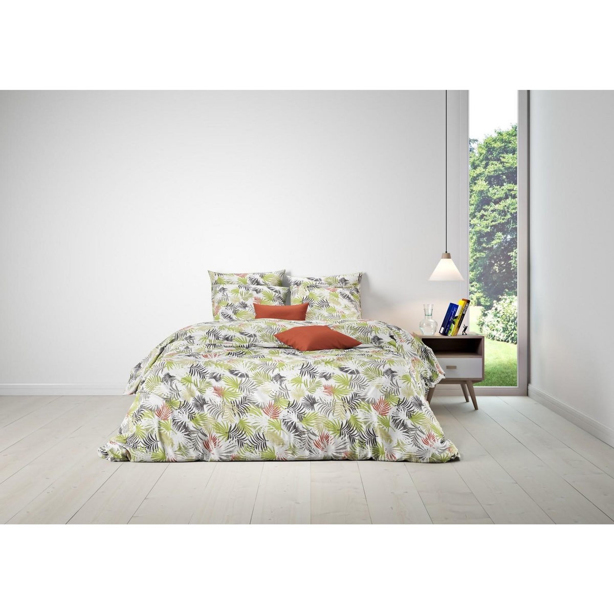 Home collection Parure housse de couette 240x220 coton 57 fils tokyo