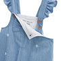 Voir la diapositive 2 : Petit Béguin Salopette bébé en chambray Ciao Milano