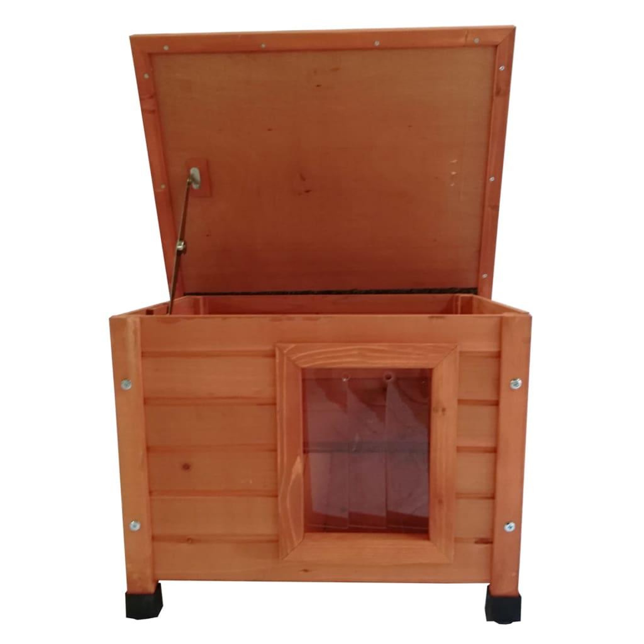 Voir la diapositive 2 : @Pet @Pet Maison pour chat d'exterieur XL 68,5x54x51,5 cm bois marron