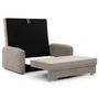 Voir la diapositive 4 : BEST MOBILIER Michelle - canapé droit 3 places convertible avec coffre en velours