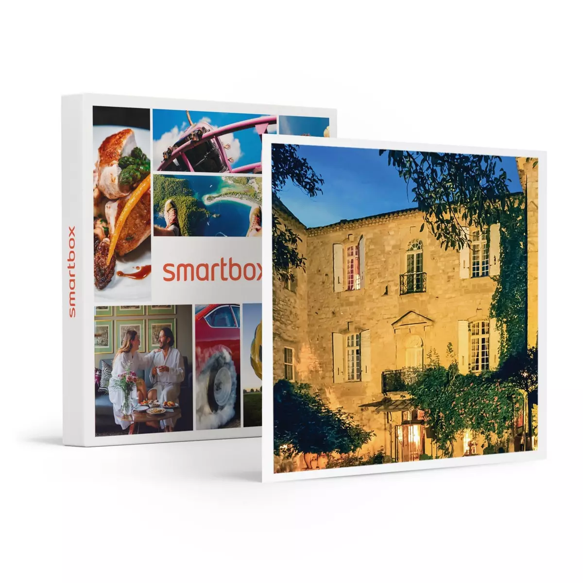 Smartbox 2 jours en Provence dans un château 3* avec massage près d'Uzès - Coffret Cadeau Séjour