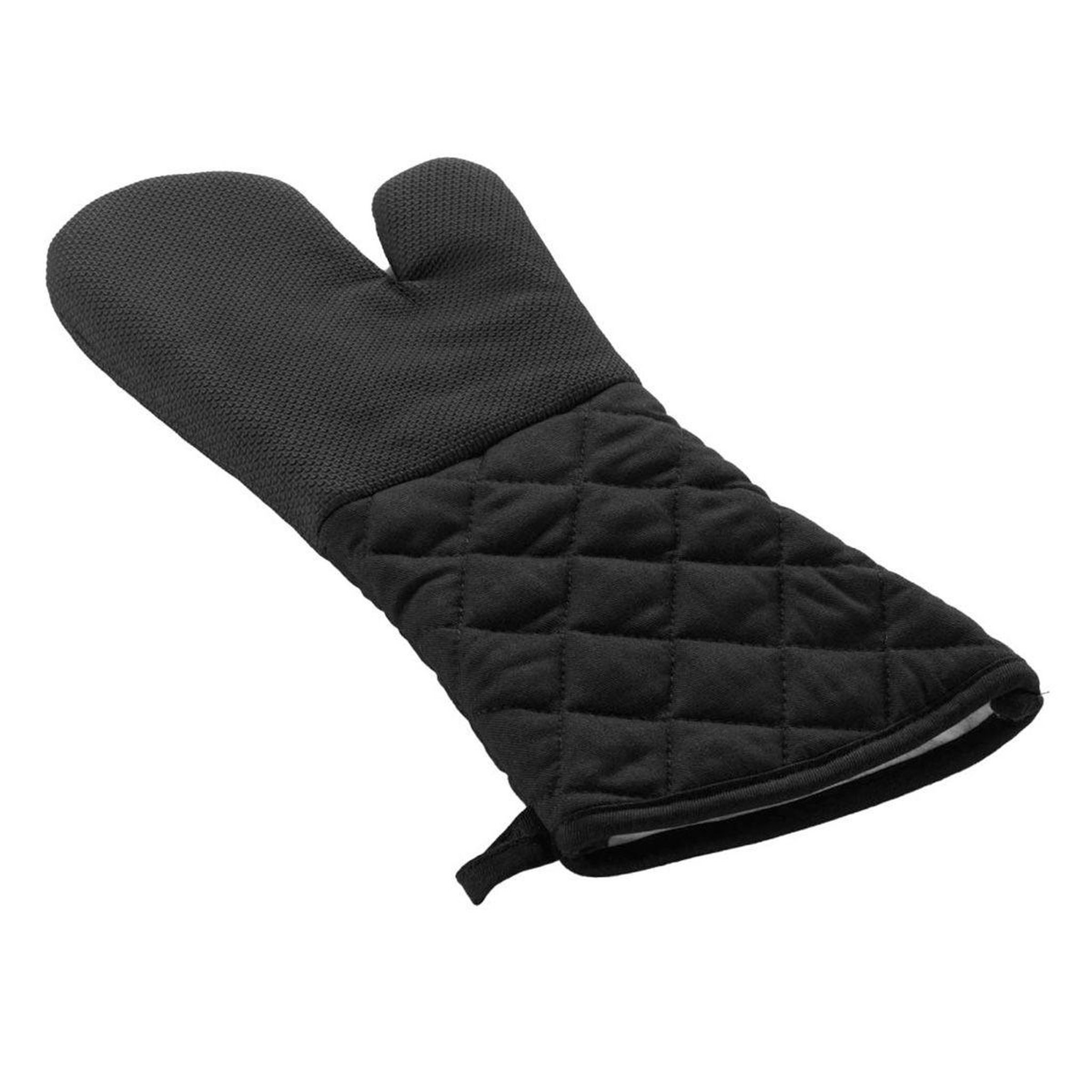 Douceur d'Intérieur Gant de cuisine long  cuistot  40cm noir