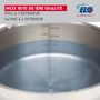 Voir la diapositive 6 : ELO Ensemble de 3 Poêles de cuisson 24, 28 et 32 cm et 2 faitouts 12 et 14 cm Elo Profi Citrin
