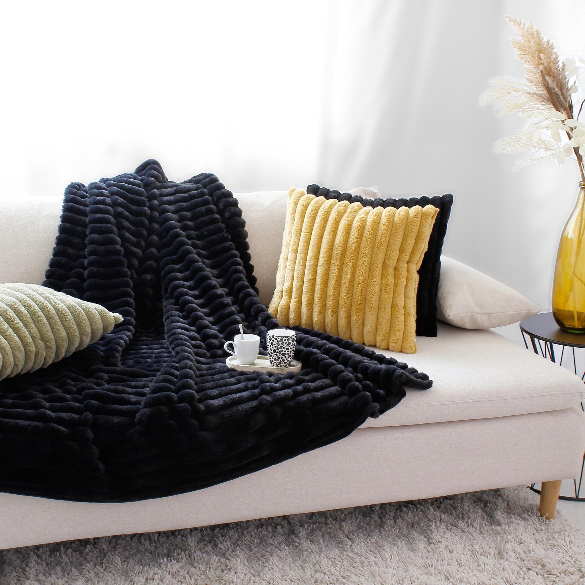 Voir la diapositive 2 : Eden Plaid doux et flanelle mathis design et moderne
