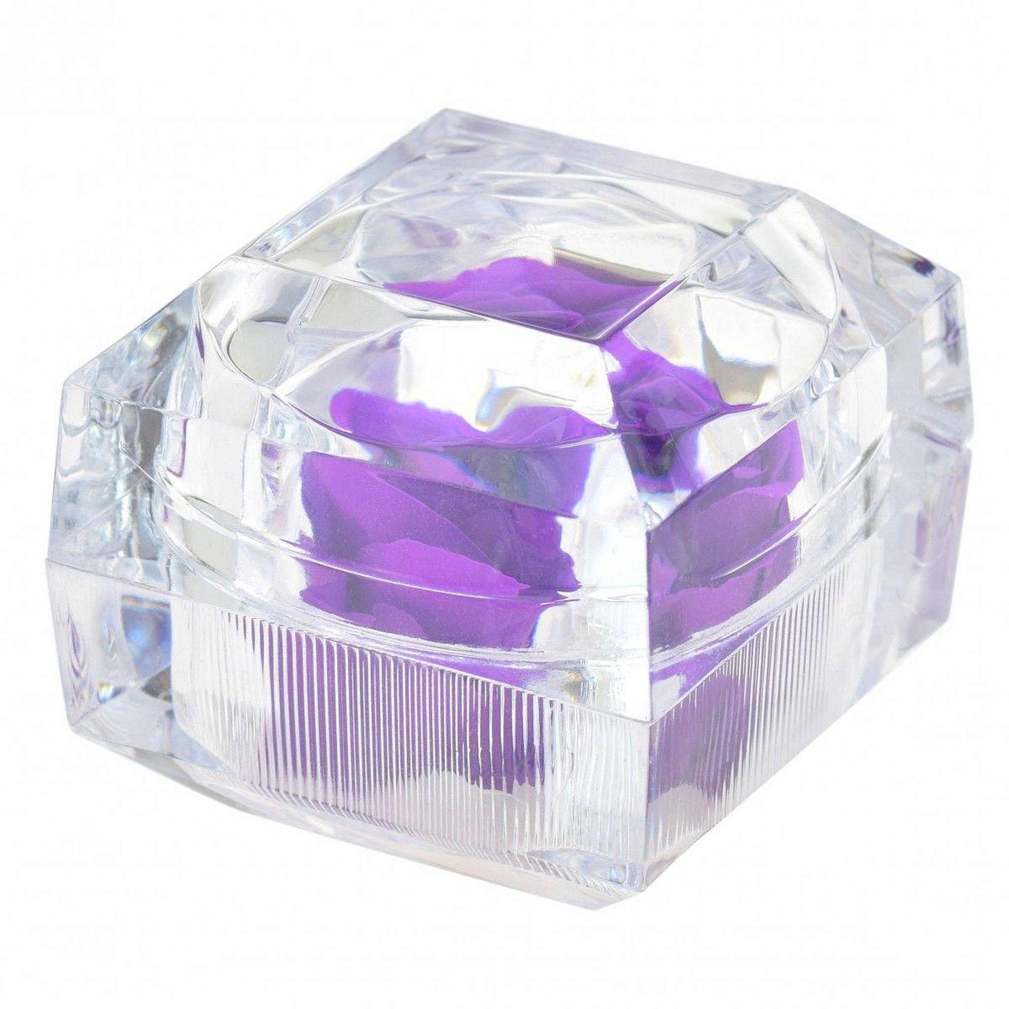 Voir la diapositive 2 : SC CRYSTAL Rose éternelle violette