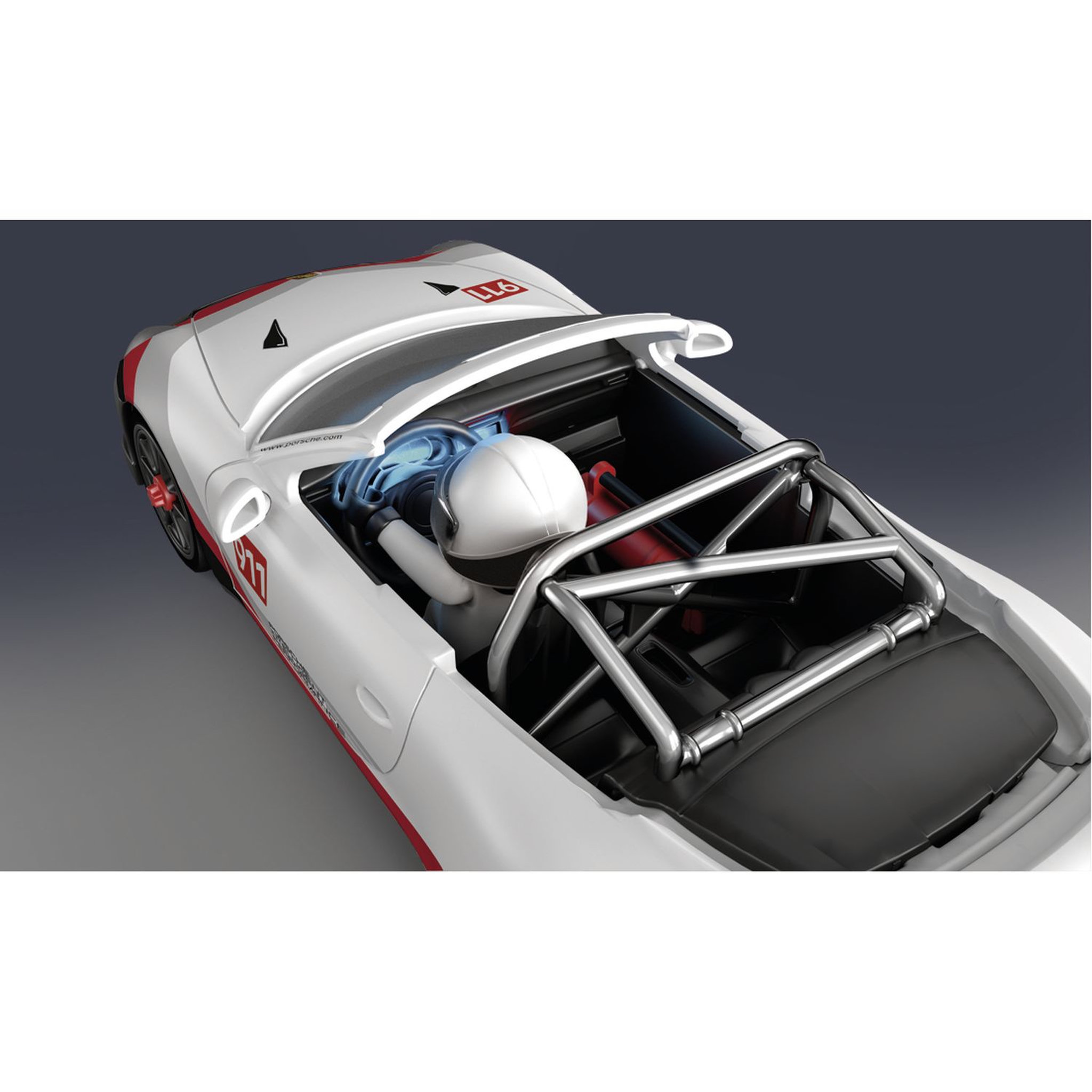 Voir la diapositive 5 : PLAYMOBIL 70764 Porsche - Coupe Porsche 911 GT3
