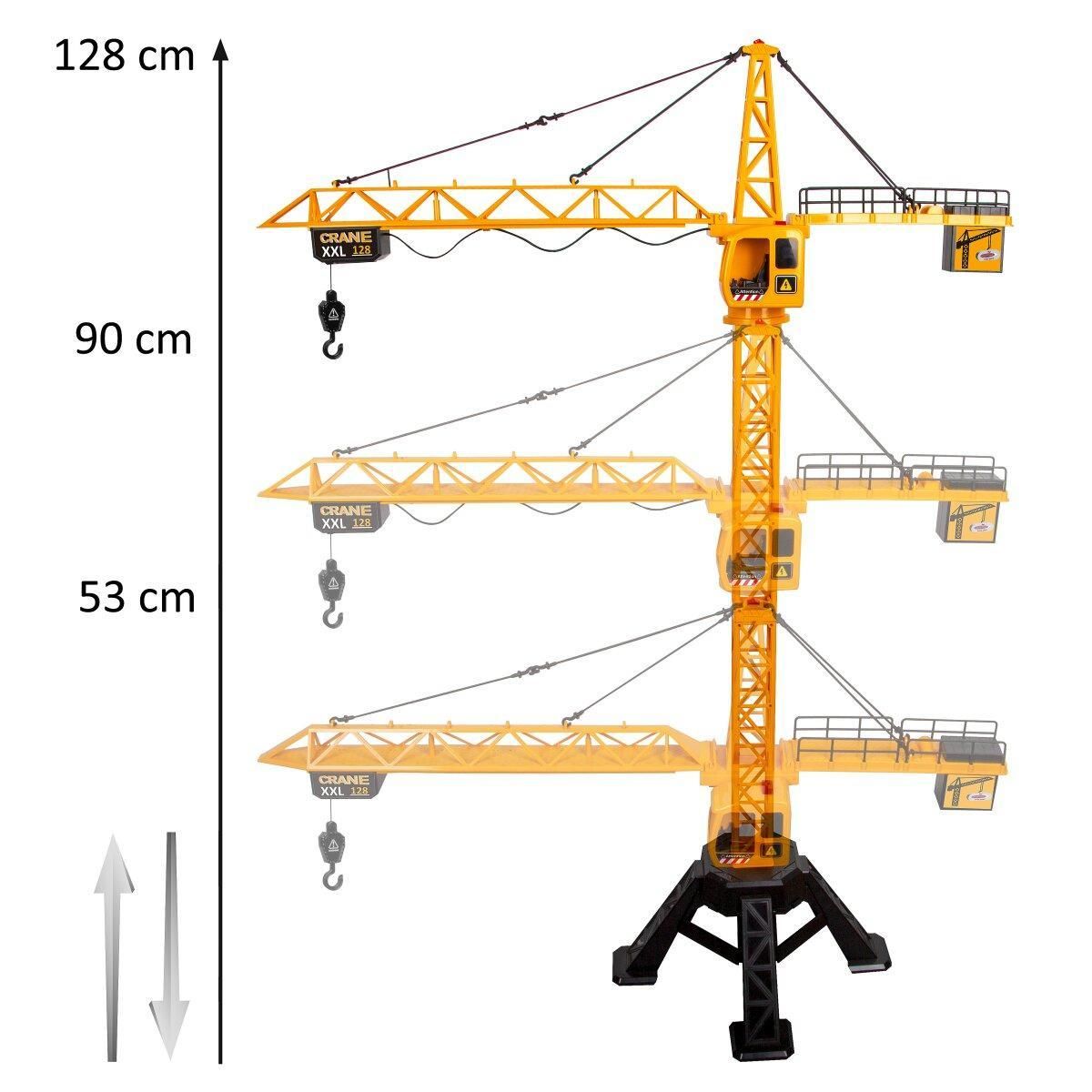 Jamara Grue à tour XXL télécommandée 128 cm