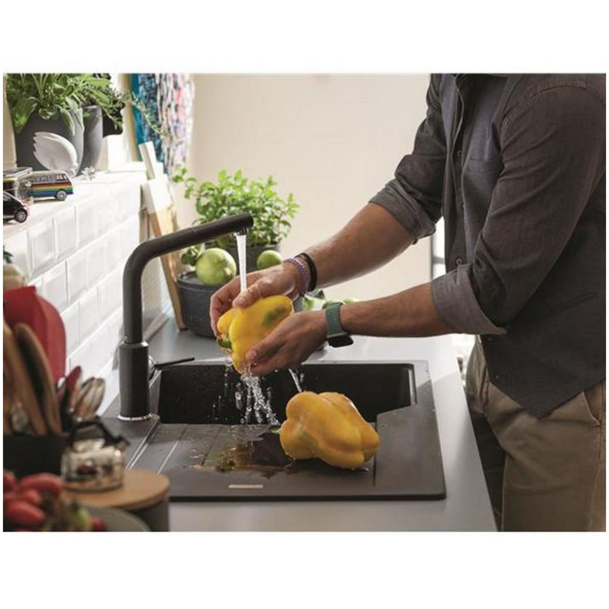 franke Mitigeur avec douchette onyx - 745369