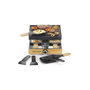 Voir la diapositive 6 : NATURAMIX Appareil à raclette 8 personnes 1200w gril - RAC.WOOD-8