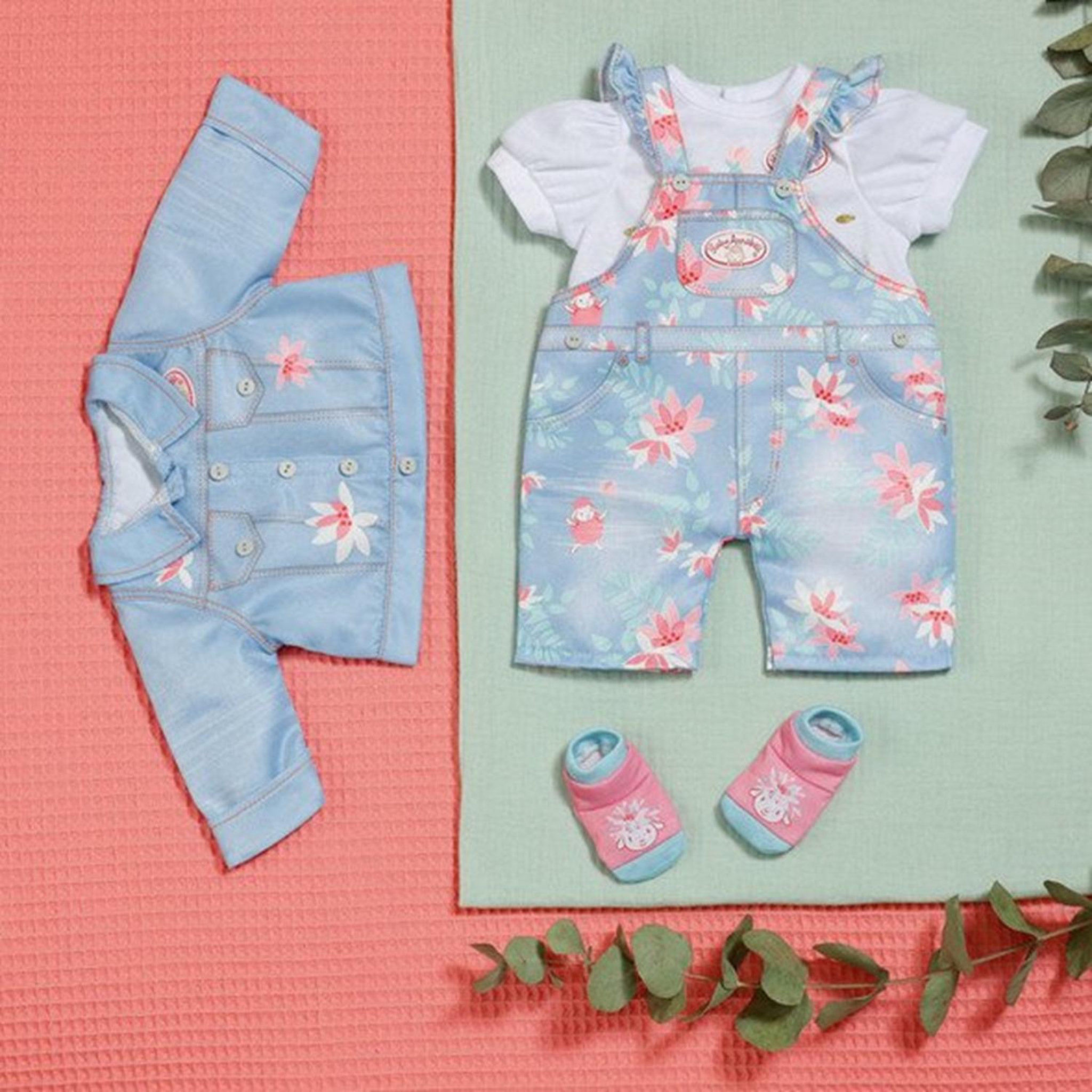 Voir la diapositive 2 : Zapf Creation Baby Annabell Active Deluxe Jeans pour poupée de 43 cm