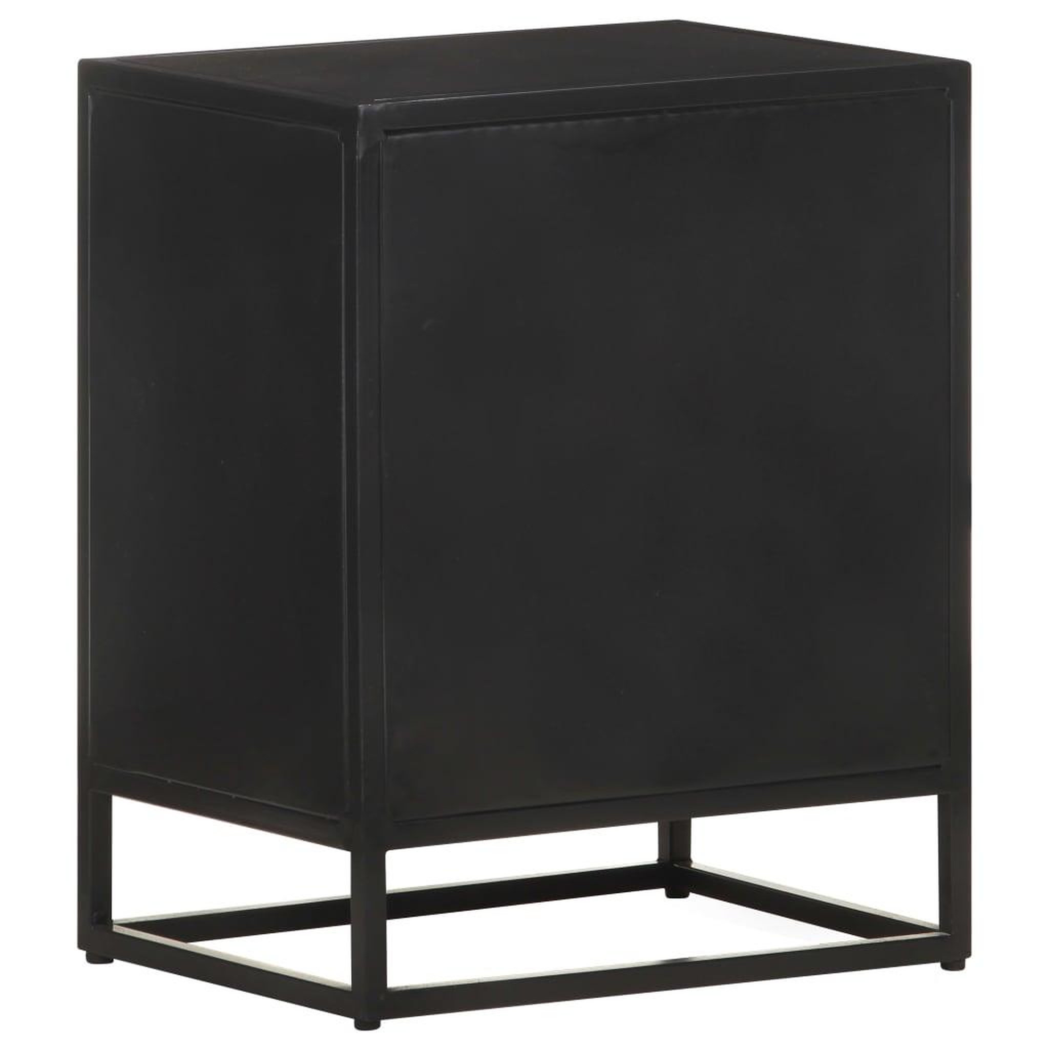 Voir la diapositive 4 : VIDAXL Table de chevet 40x30x50 cm bois de manguier brut