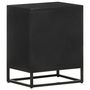 Voir la diapositive 4 : VIDAXL Table de chevet 40x30x50 cm Bois de manguier brut