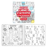 Paris Prix Cahier d'Activités  20 Crayons & Gommes  40cm Multicolore