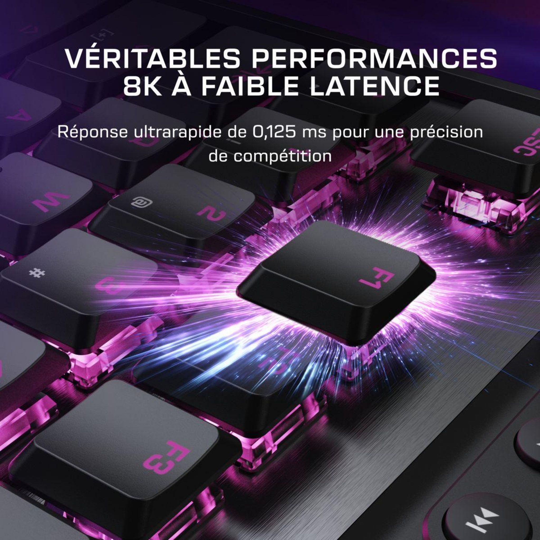 Voir la diapositive 5 : Turtle Beach Clavier gamer Command KB7 TKL Wired Noir FR