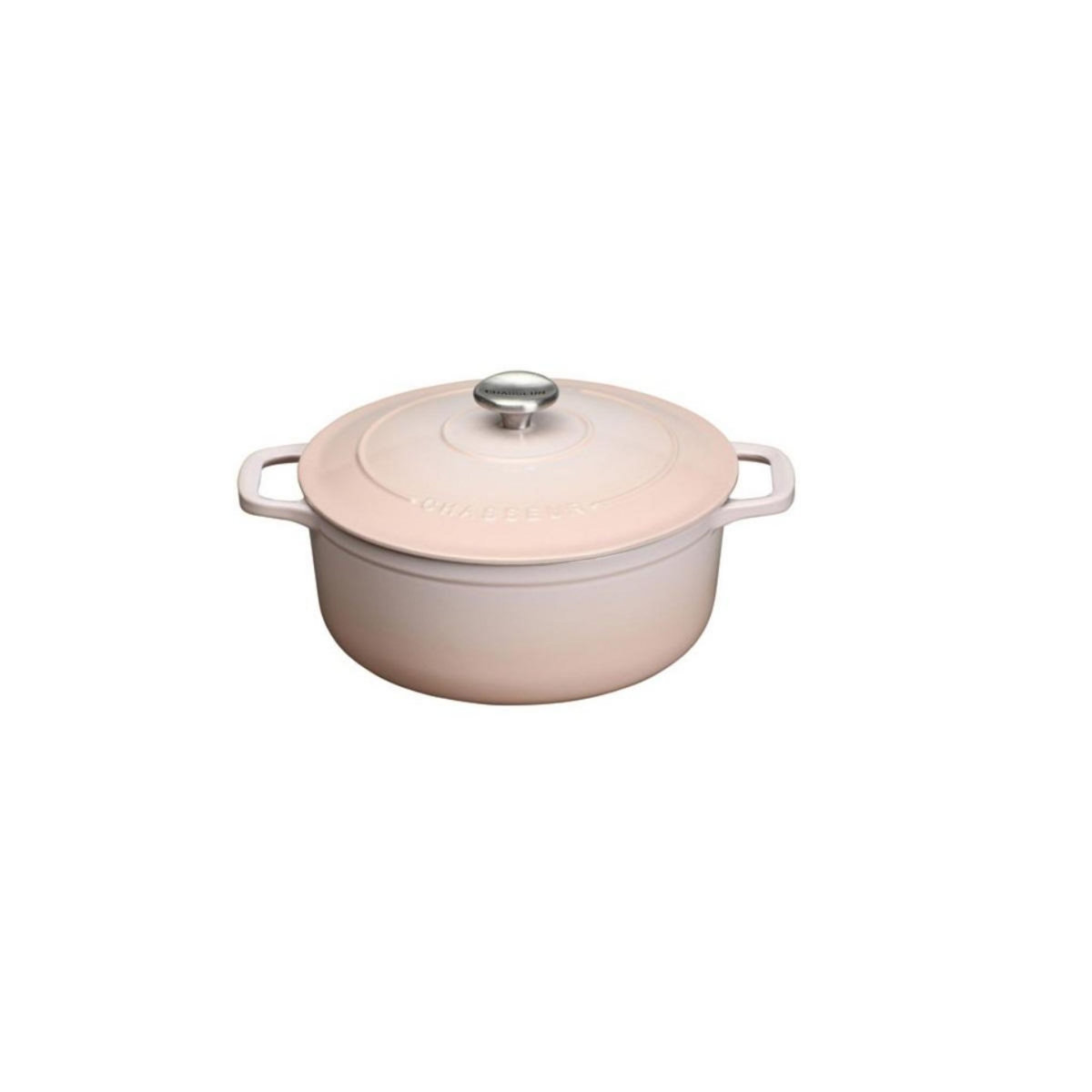 Chasseur Cocotte en fonte ronde 24cm champagne - PUC472401A