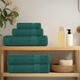 Voir la diapositive 3 : VIDAXL Serviettes de sauna 2 pcs vert 80x200 cm 360 g m² 100% coton