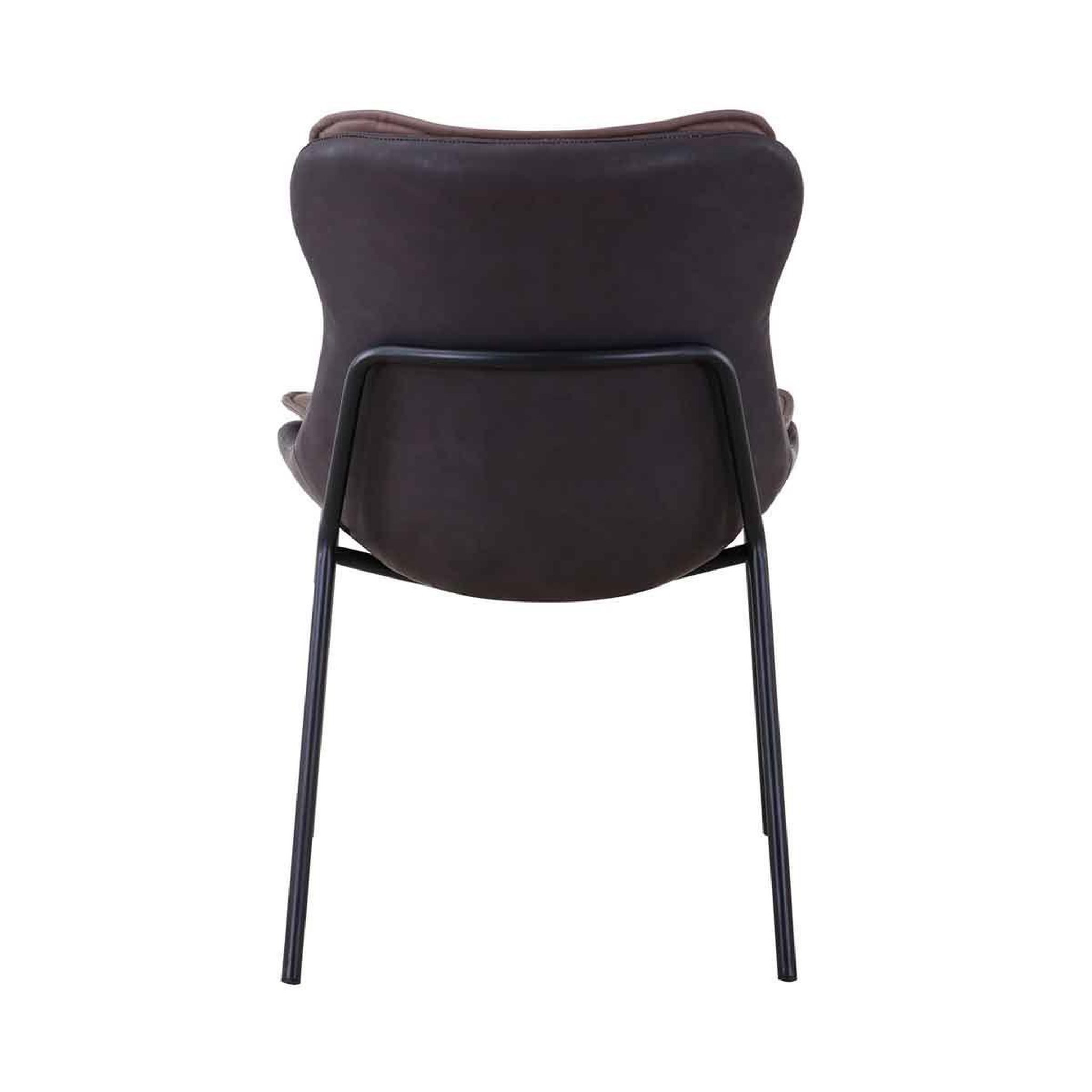 Voir la diapositive 4 : Paris Prix Chaise design  brady  84cm marron clair & foncé