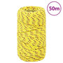 Voir la diapositive 1 : VIDAXL Corde de bateau Jaune 2 mm 50 m Polypropylene