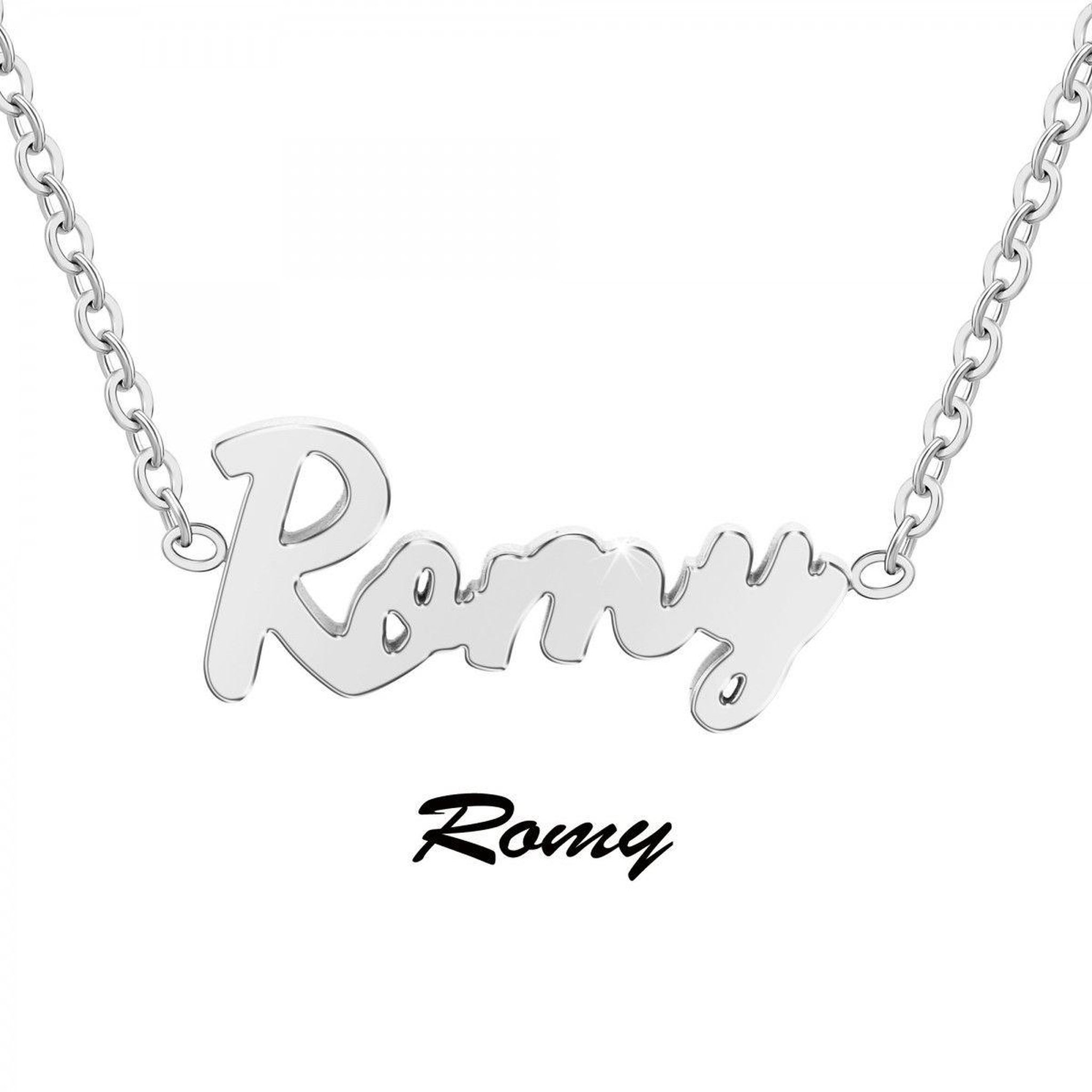 Voir la diapositive 3 : SC CRYSTAL Romy - Collier prénom