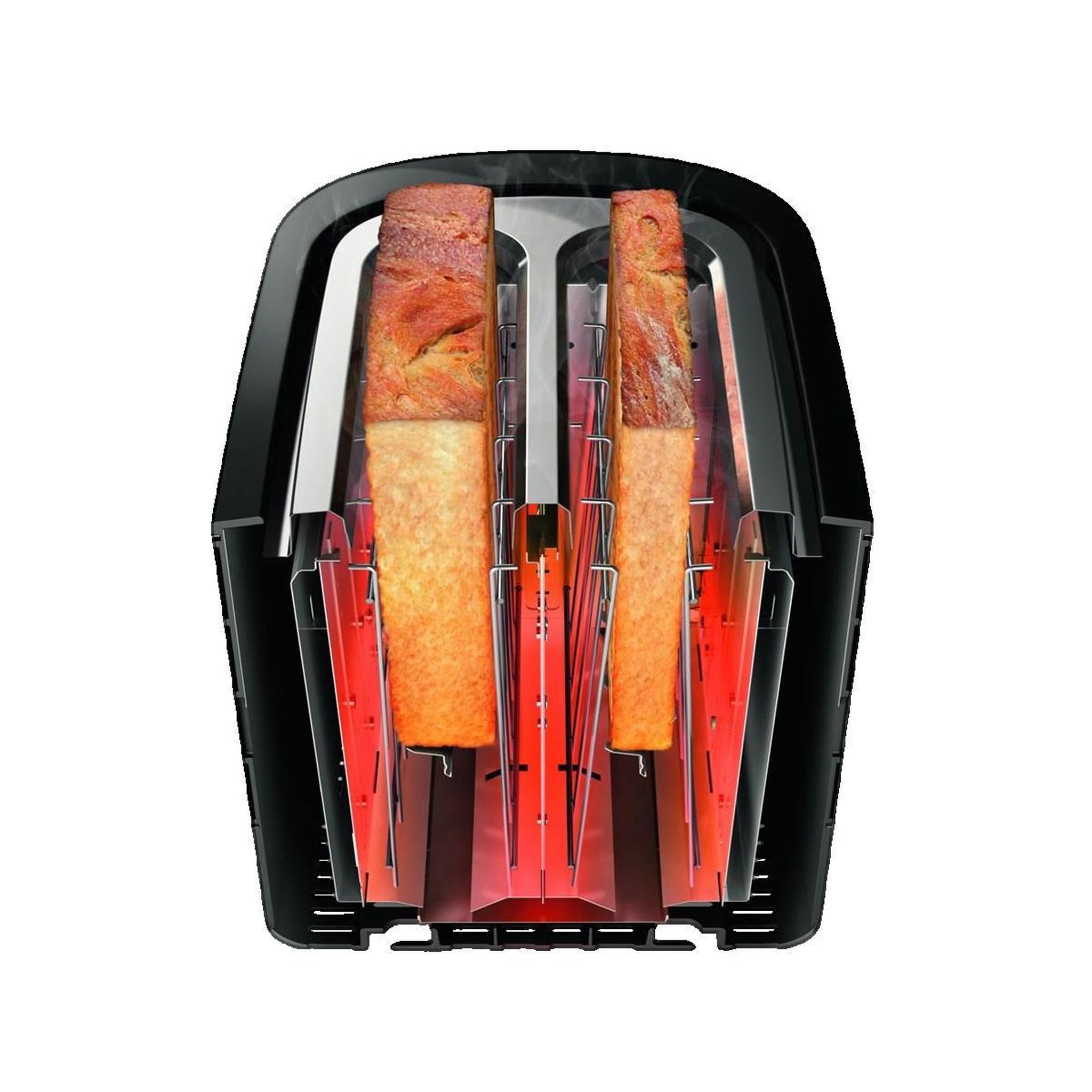 Voir la diapositive 3 : Philips Grille-pain Philips Viva Collection HD2635/90
