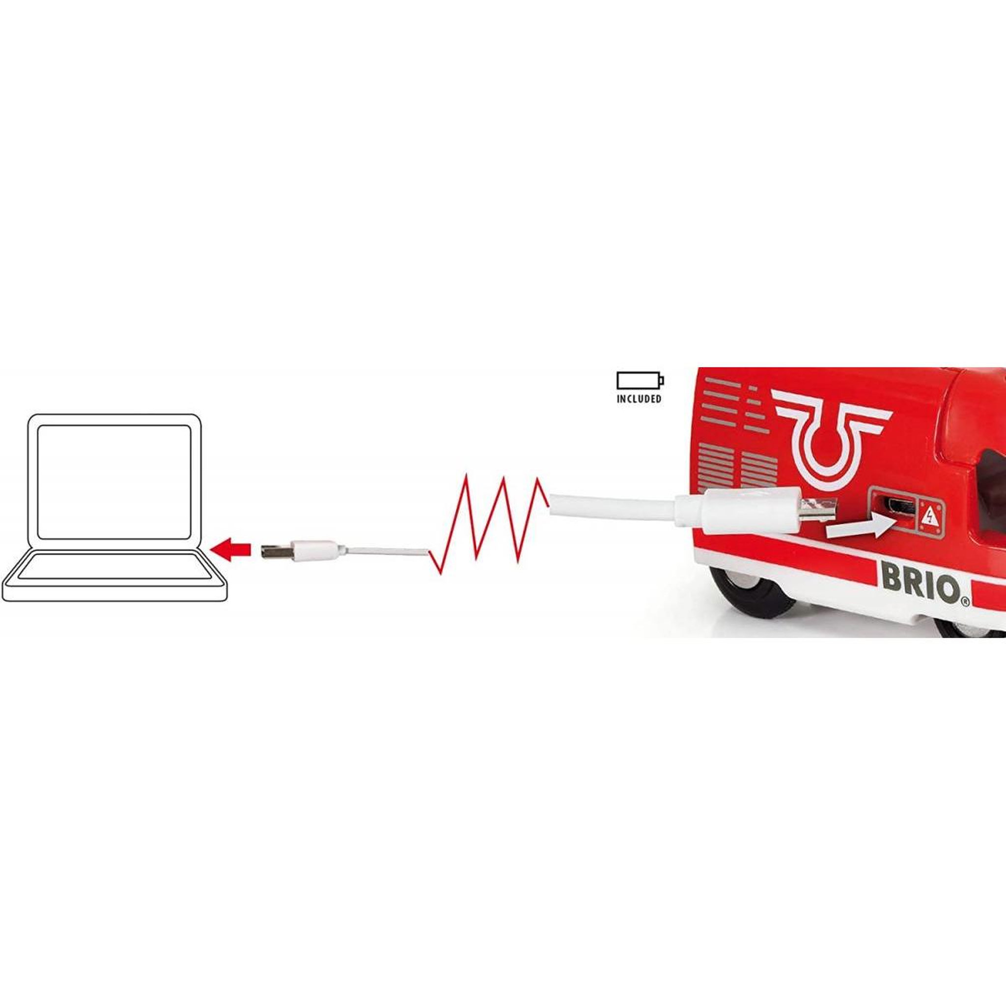 Voir la diapositive 3 : Brio 33746 Train de voyageur rechargeable