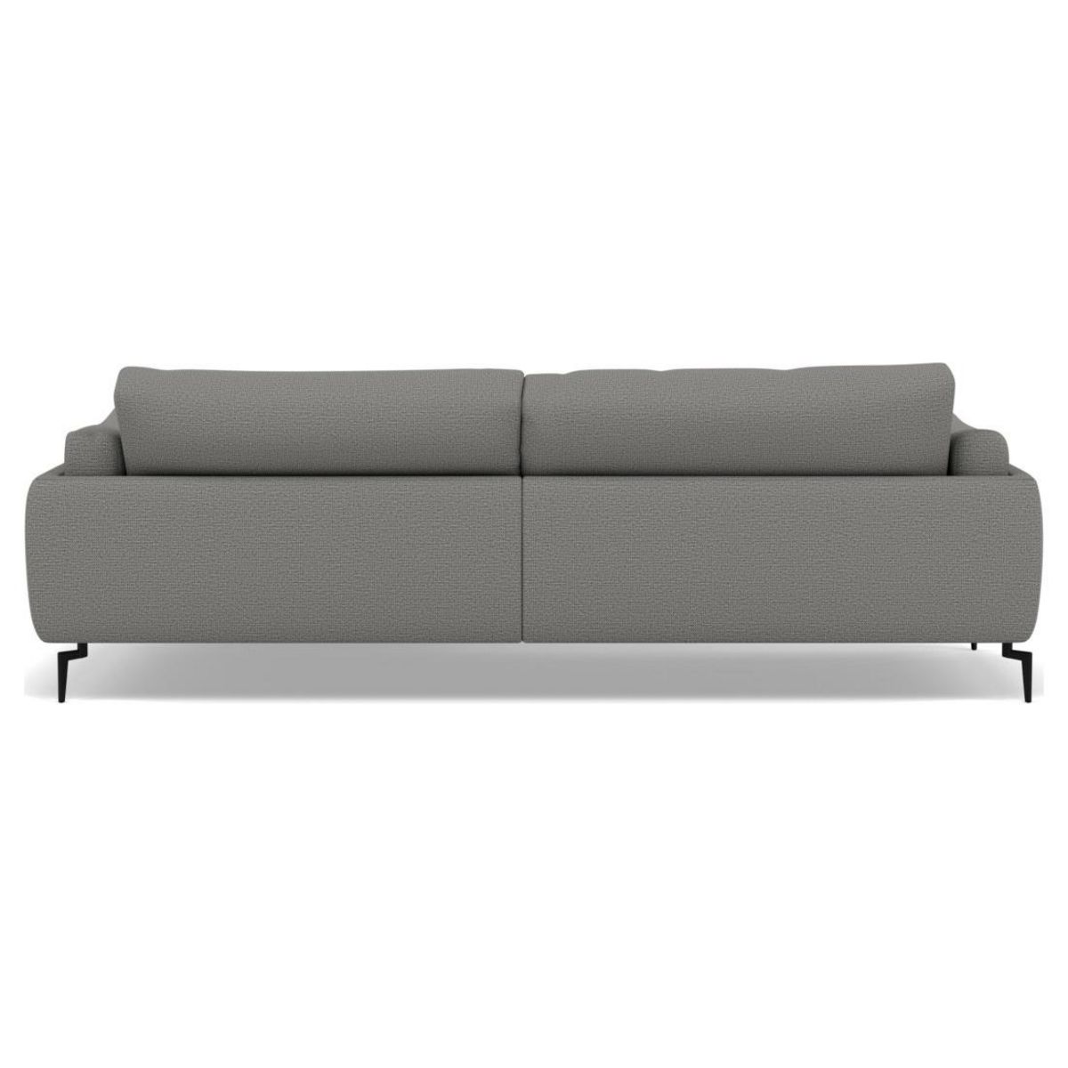 LISA DESIGN Carlos - canapé d'angle droit 4 places ultra moelleux en tissu texturé