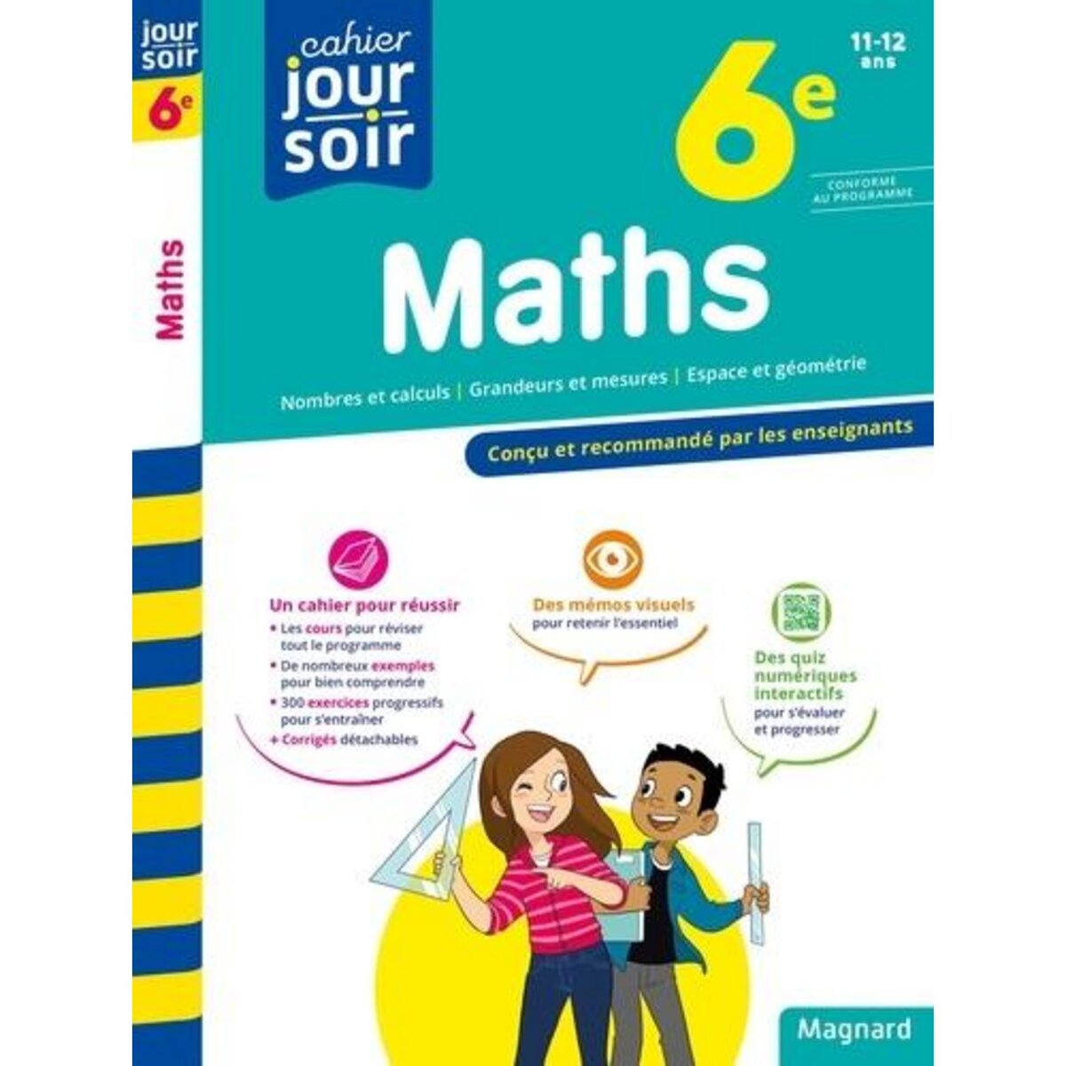 CAHIER DU JOUR/CAHIER DU SOIR MATHS 6E. EDITION 2023, Le Goff Annie