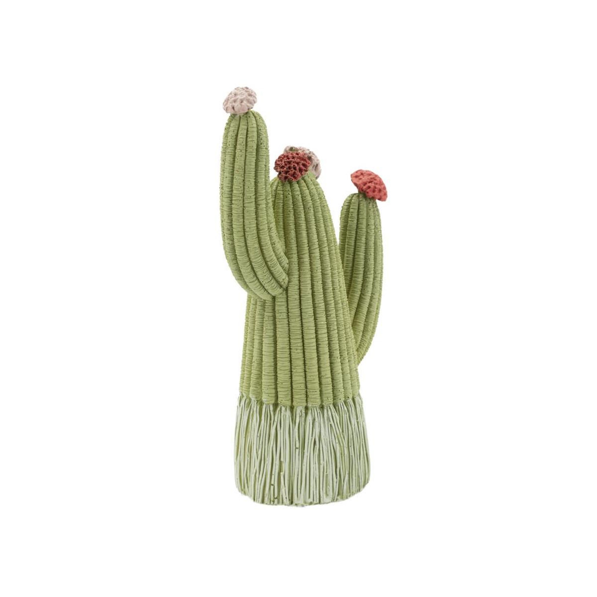Paris Prix Cactus déco en résine  jeffery  20cm vert