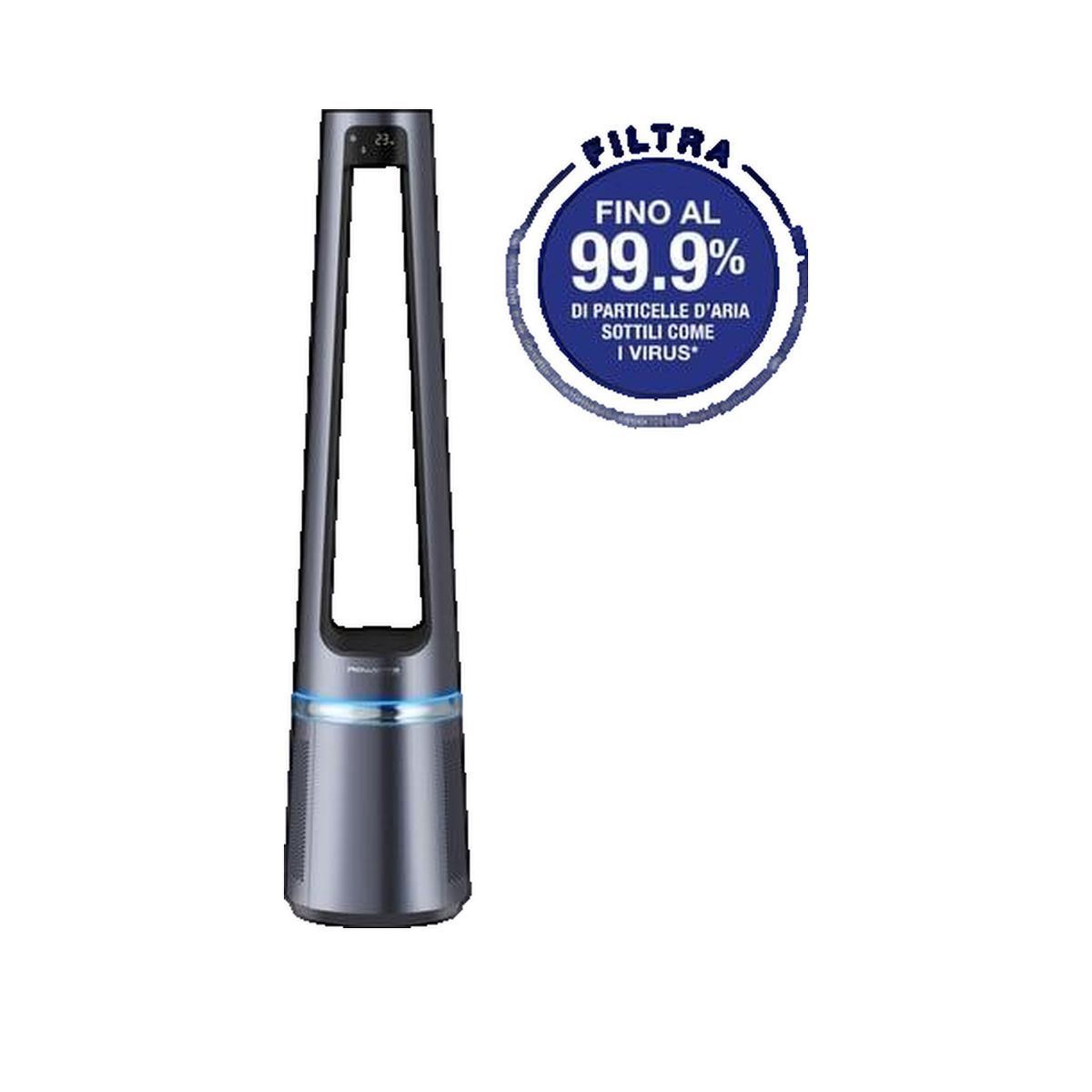 Voir la diapositive 2 : ROWENTA Purificateur d'air et ventilateur 2 en 1 Rowenta avec filtration 99,95 %