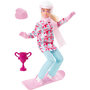 Voir la diapositive 1 : BARBIE Poupée mannequin Barbie snowboardeuse