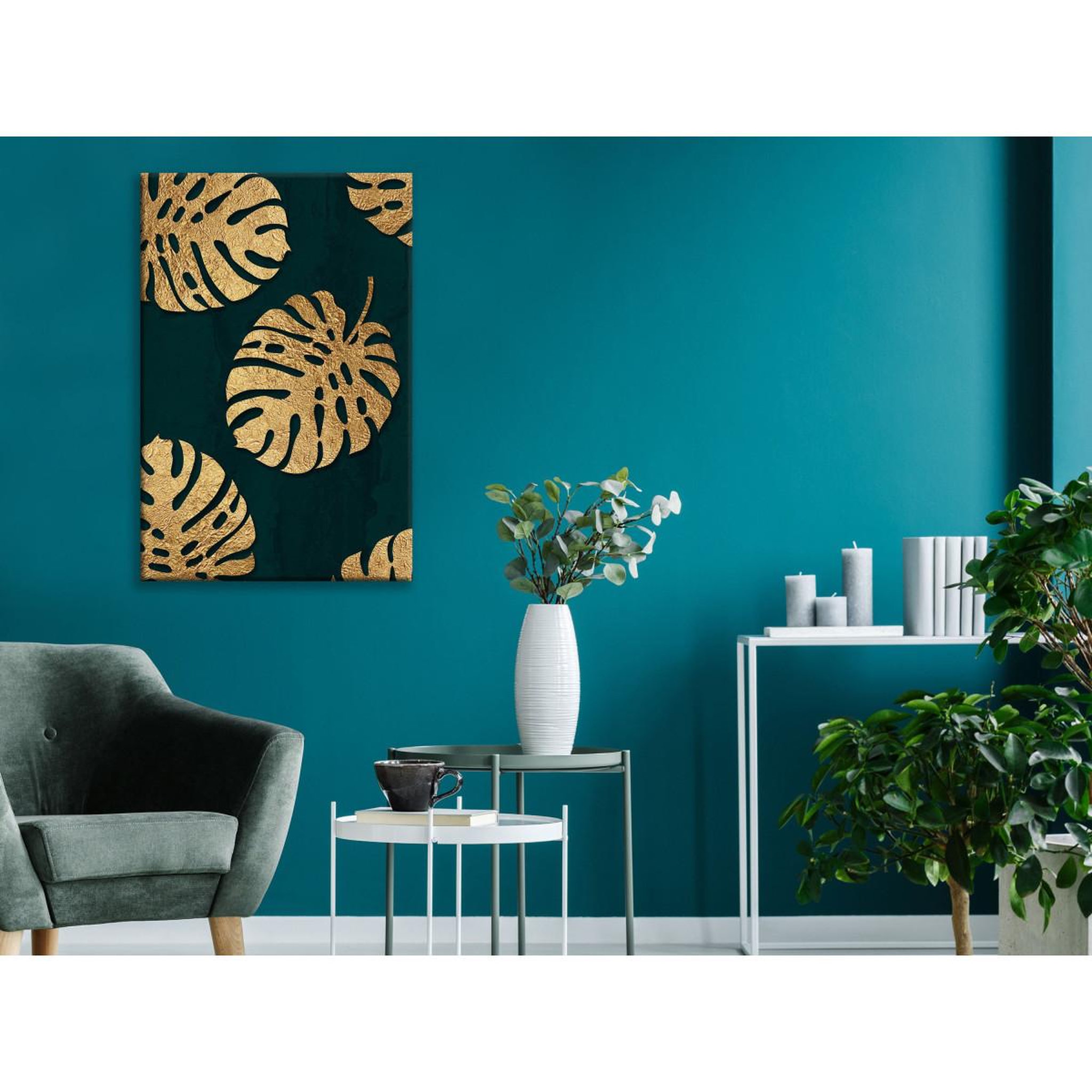 Voir la diapositive 2 : Paris Prix Tableau Imprimé  Leaves of Luxury