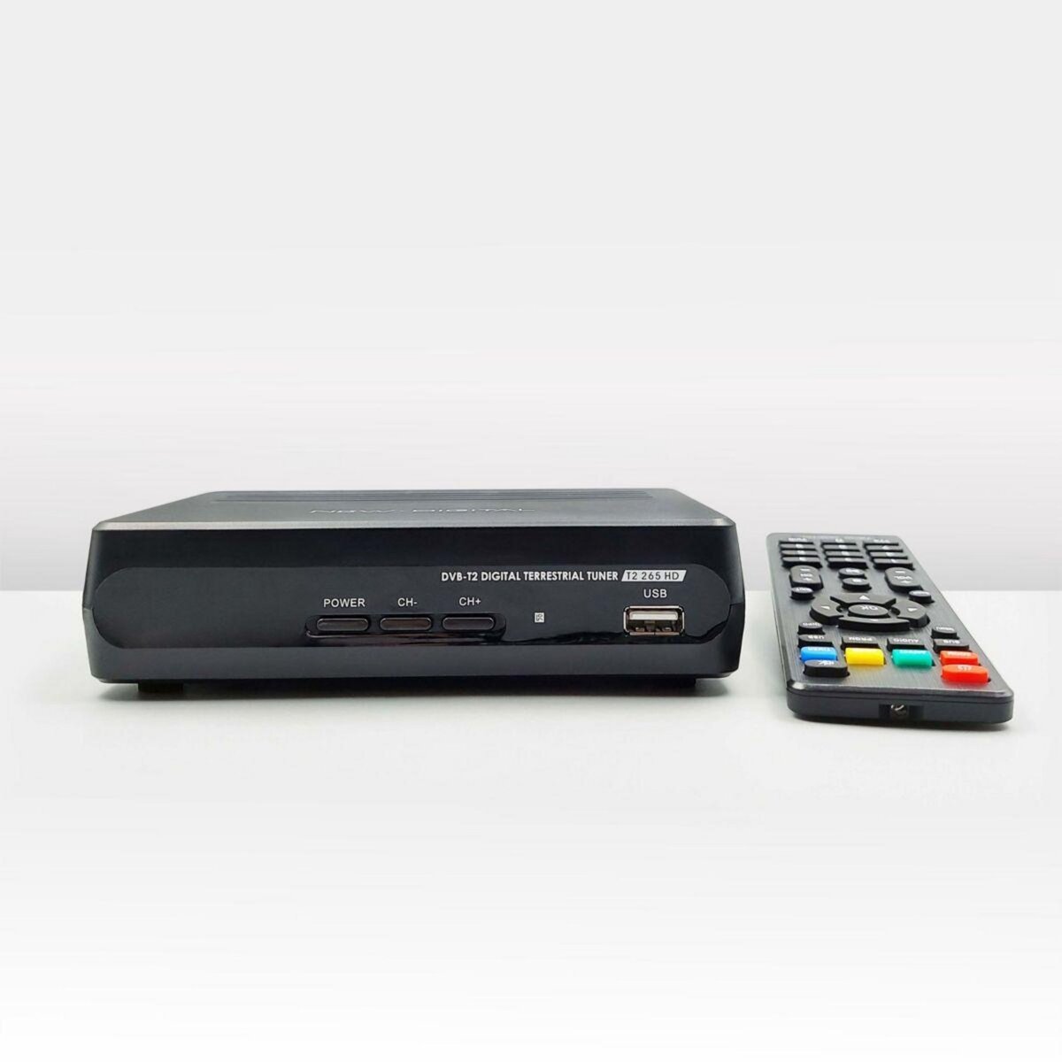 NEW DIGITAL Décodeur TNT DVB-T2 HEVC, T2 265