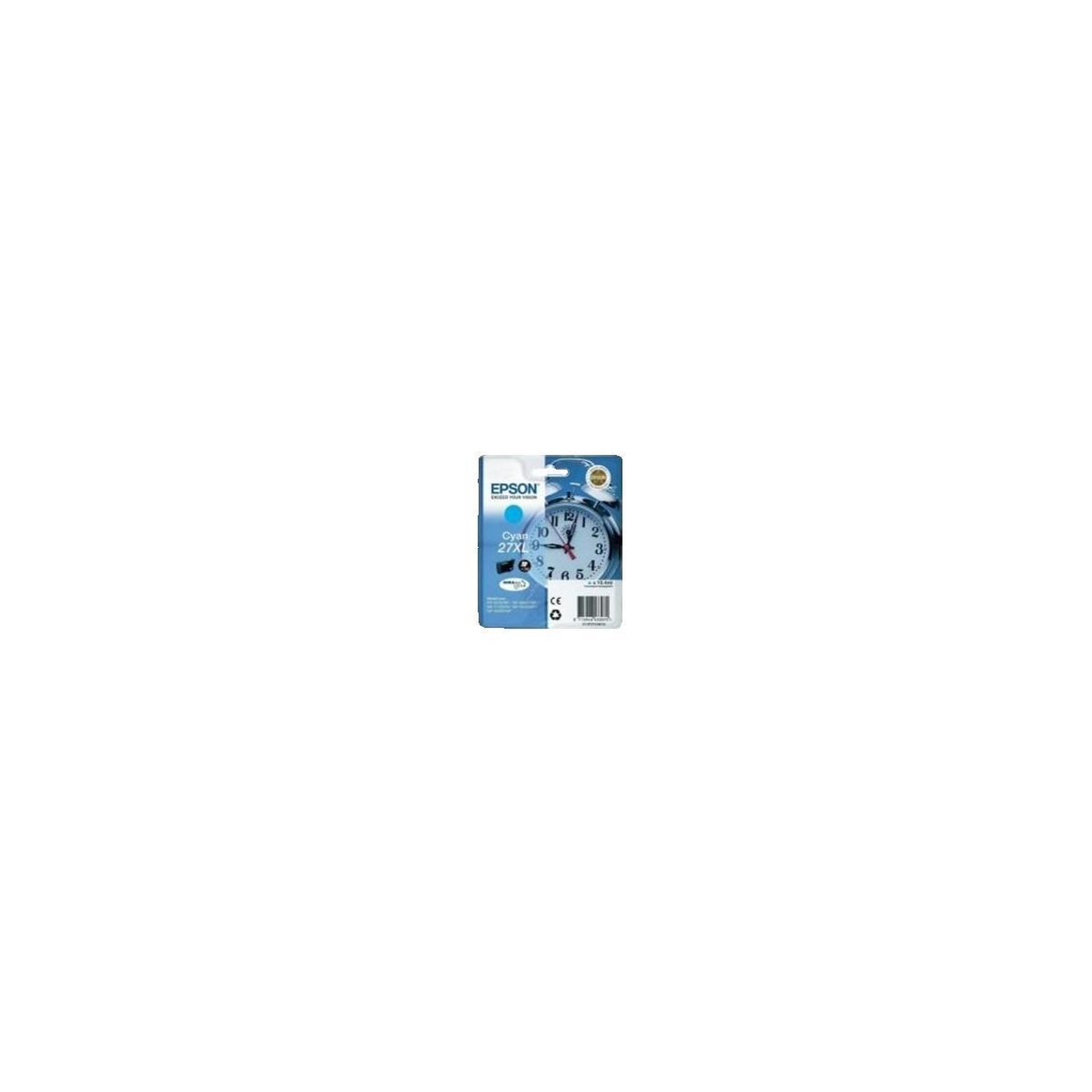 Voir la diapositive 2 : Epson Cartouche d'encre Epson T271240 27XL cyan