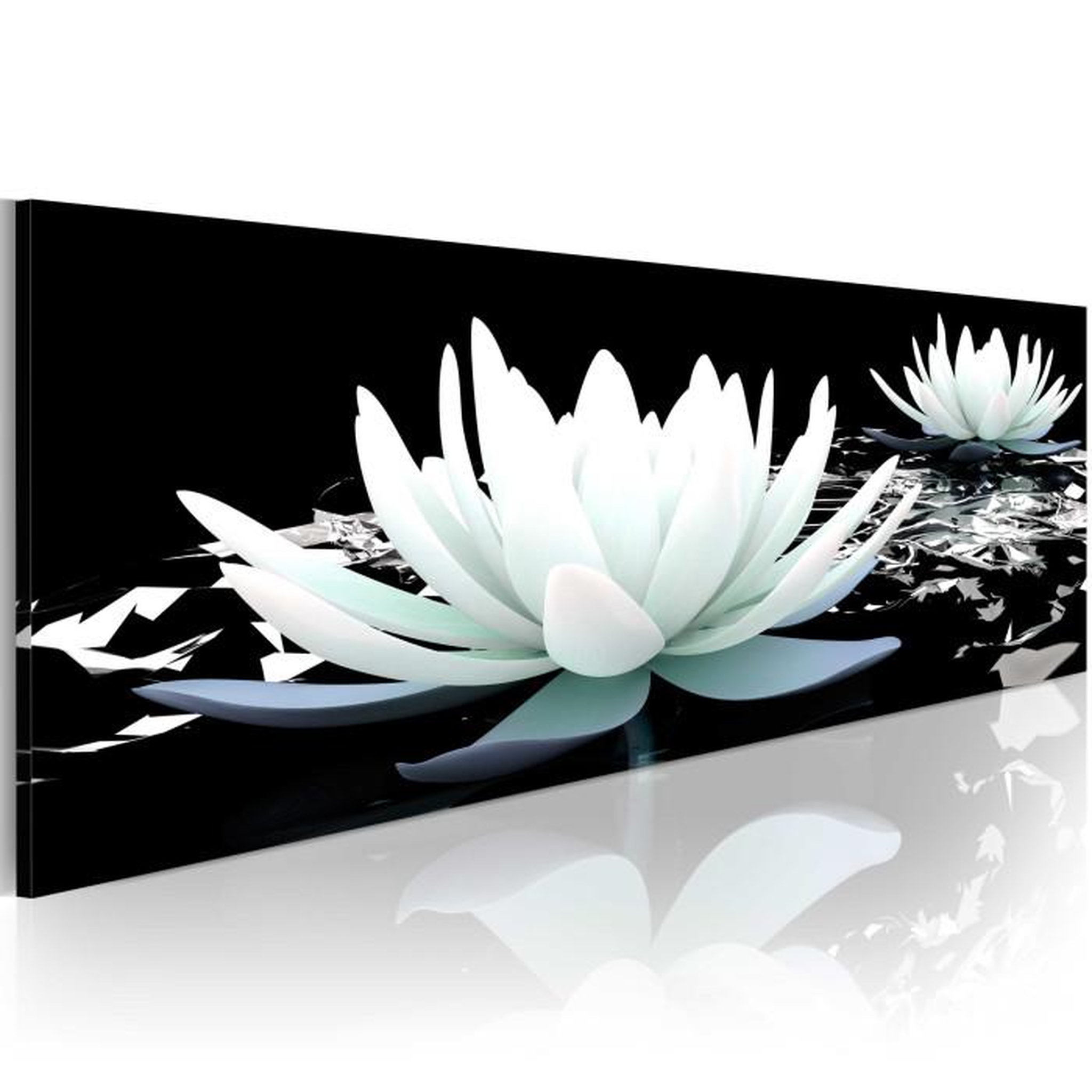 Paris Prix Tableau Imprimé  Alabaster Lilies. Coloris disponibles : Multicolore
