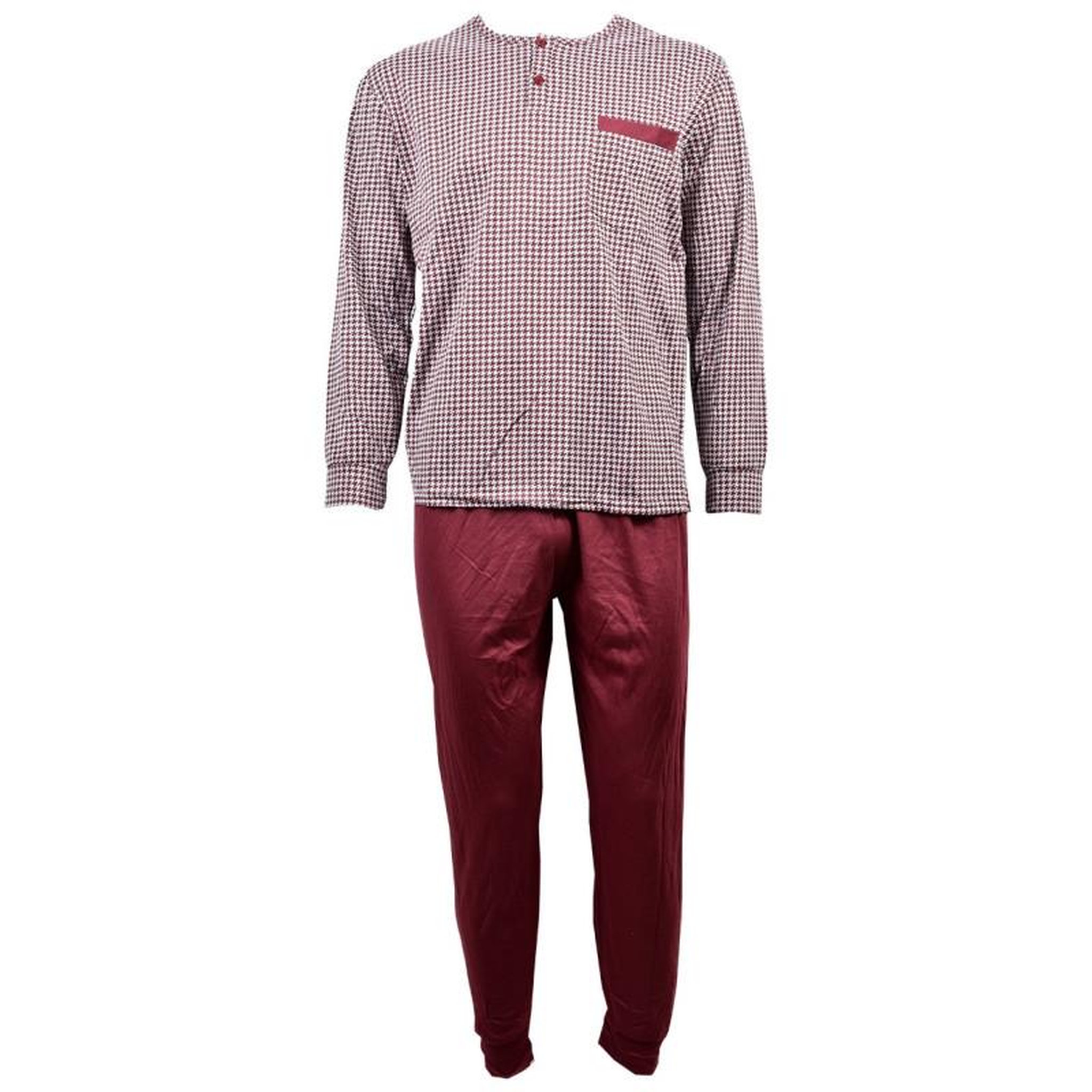 Voir la diapositive 1 : OZABI Pyjama Homme Long Eco